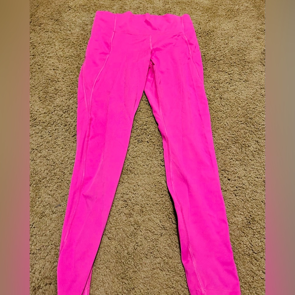 Hot pink leggings